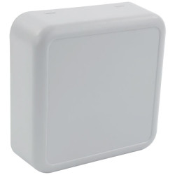 CamdenBoss CBRS02SGY Room Sensor Enclosure, Size 2, Solid, Grey, 74x74x25.5mm
