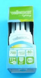 T2-6U 11W E-27 LAE-1D3D 240V 2700K