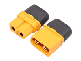Złącze XT60H z osłonkami (komplet XT60H-M + XT60H-F)