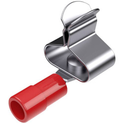 Hebotec 1016-001C HSK-RKS Cable Clip 1.5-3mm White Plastic