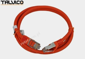Patch cord SSTP kat.6a Cu LSZH 27AWG 1,0m 6P50 Talvico
