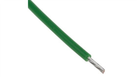 Przewód Do Urządzeń Ptfe Ptfe Zielony, 100M 0,22 Mm2 7/0,2 Mm, 600 V, -75 ›...