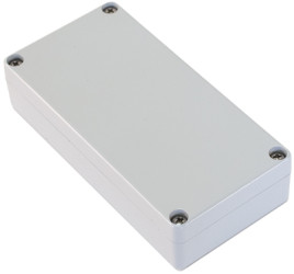 PC miniature enclosure, (L x W x H) 50 x 100 x 24 mm, light gray (RAL 7035), IP68, 1551WYGY