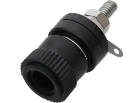 Gniazdo banan typ 3 czarne