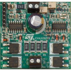 EVAL6393FB Low voltage full bridge reference design board featuring L6393 advanced high-voltage gate driver