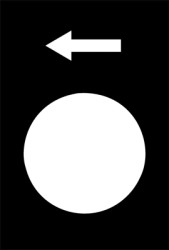 Label, for control and signal devices, ZB2BY2904