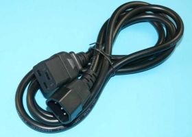 PRZEDŁ. C14->C19 2,0mb CZARNY