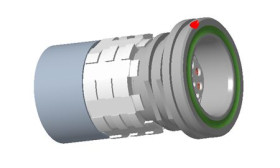 Przemysłowe złącza okrągłe 9-pinowe 0, kablowe Gniazdo Amphenol NEXUS Technologies