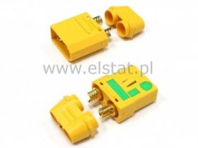 Wtyk i gniazdo XT90-S- złącze prądowe z osłoną 90A