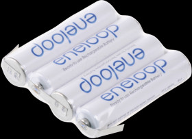 126872 eneloop 4 Micro, AAA, 4.8 V 1Z