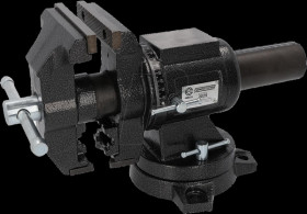 512.5060 COMPETITION parallel vice with turntable, 5", 125 mm