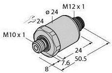 Turck Przetworniki ciśnienia 1 szt. PT25R-1041-I2-H1141