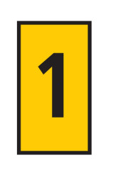 Oznacznik kabli z klipsem Zatrzask HellermannTyton zakres 4.3 → 5.3mm