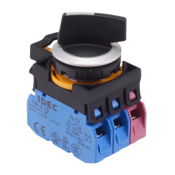 CW4S-3E21 3 Position Metallic Selector Switch2NO-1NC IP65 IDEC