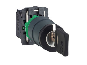 Przełącznik 3 pozycje czarny piórko krótkie plastikowy powrót do środka XB5AJ53 SCHNEIDER ELECTRIC