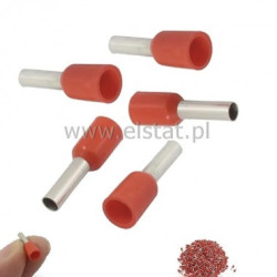 Końcówka rurkowa izolowana 1,0 L= 12 mm (100szt )