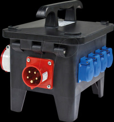 60550 M1 mobile CEE construction power distributor unit 16 A, 11 kW