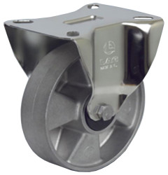 Koło samonastawne średnica kabla 140mm Otwór na śrubę LAG 370kg wysokość całkowita 198mm