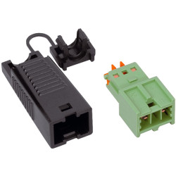 WAGO 893-1012 WINSTA &#xAE; EIB connector Plug, Cable Mount Green