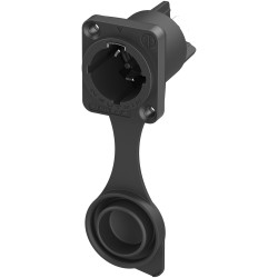 Neutrik NAC3MPX-TRUE1 Chassis Mount powerCON&#xAE; TRUE1 Sealing Inlet Connector