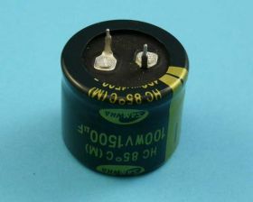 1500uF/100V SN 30x25 85° SAM ELKO