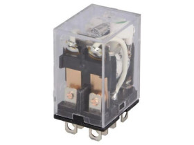 LY2-N-24DC Przekaźnik: elektromagnetyczny DPDT Ucewki: 24VDC 10A/110VAC