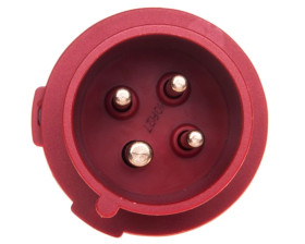 Wtyczka przenośna 16A 4P 6h 400V czerwona IP44 ProTOP 152A MEN152A