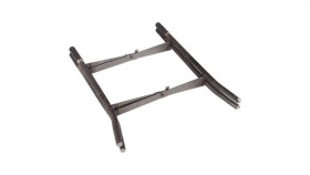 Kotwa Do Słupa Oświetleniowego, Masztu Do Kamer + Podstawa 20X20cm Czarny