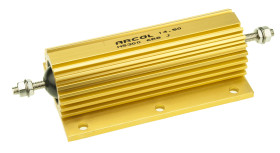 Rezystor do montażu w obudowie 6.8Ω 300W ±5% Arcol ±100ppm/°C drutowy Osiowe