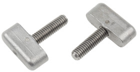 Pokrętło mocujące M6 długość gwintu: 20mm średnica pokrętła 25mm średnica gwintu: 6mm Wersja motylkowa Kołek gwintowany