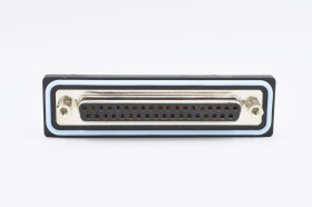 Złącze D-Sub 37-pinowe Żeński Kąt Proste Montaż na płytce drukowanej raster 2.77mm