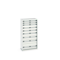 Szafa, kolor: Jasnoszary, materiał: , materiał: stal, 1600mm x 525mm x 800mm, Bott