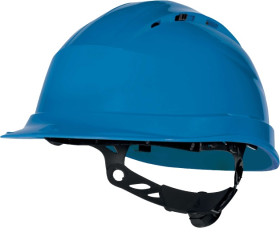 Kask ochronny, Niebieski, Polipropylenowe, Mikro, QUARTZ UP IV