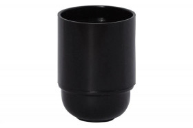 Oprawka bakielitowa skręcana E27-6, czarna