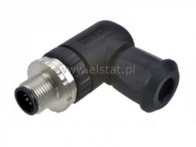 Złącze kątowe; męskie 5P; skręcane Conec