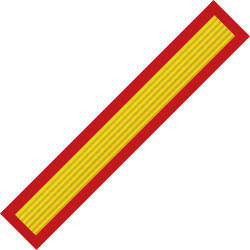 IWH 97608 Trailer Warning Sign 1130 x 195 mm ECE 70.01 Single Piece