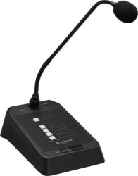 Mikrofon pulpitowy PA, strefowy współpracujący z PA-M224 i PA-M412 PA-M4RC