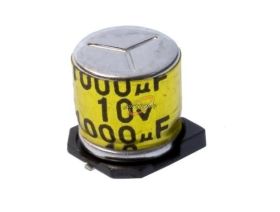 100U/25V KONDENSATOR ELEKTROLITYCZNY SMD NISKO-IMPEDANCYJNY