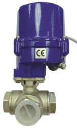 Zawór elektryczny Stal nierdzewna 24 V, 110 V, 220 V. do rury 1cal liczba portów 3 RS PRO Zawór kulowy