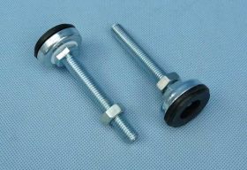 NÓŻKA GUMOWA 40mm M12 100mm