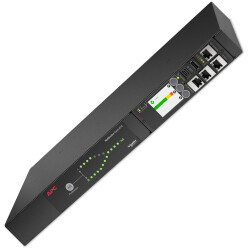 APC AP4421A Netshelter Rack Automatic Transfer Switch, 1U, 10A, 230V, C14 IN, 1