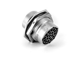 Złącze wielostykowe przemysłowe 19-pinowe Montaż na kablu Gniazdo Amphenol Industrial