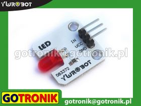 Moduł z diodą LED czerwoną