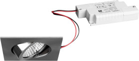 Lampa LED do zabudowy Brumberg 3000K ni./matowy ściemniacz. 39365153