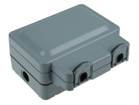 Gniazdo z wyłącznikiem różnicowoprądowym, 13A, l. ścieżek: 1, Aktywny, 30mA, Montaż powierzchniowy, IP66 2