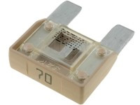 BDB70 Bezpiecznik samochodowy 29mm - jasno pomarańczowy 70A