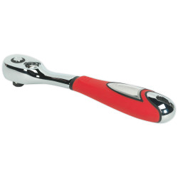 Sealey AK967 Ratchet Wrench Cranked Handle 3/8&quot;sq Drive