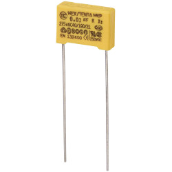 TRU COMPONENTS 450213 MKP-X2 suppression capacitor Radial lead 0.01 &#xB5;F 275V AC
