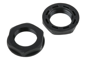 Nakrętka do dławnic kablowych gwint: M16 Nylon 66 Czarny IP68 RS PRO