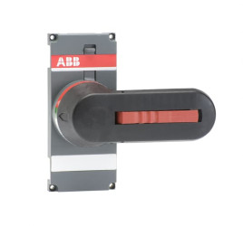 Uchwyt obrotowy do Złącze odłączania przełącznika 50mm kolor Czarny ABB OTV